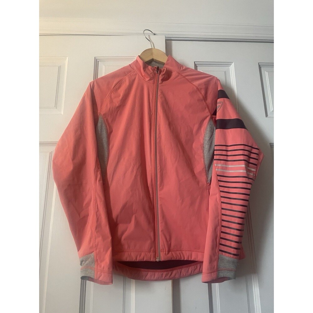 Rossignol Women's Softshell Performance Nordic Ski Jacket Pink Grey Size L